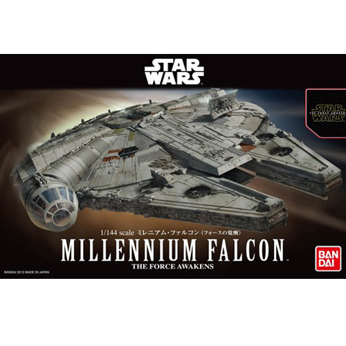 [반다이]스타워즈 프라모델 1/144 밀레니엄 팔콘 Millennium Falcon