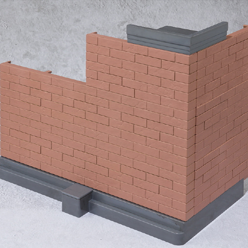 [반다이]魂OPTION(혼옵션) Brick Wall (Brown Ver.)