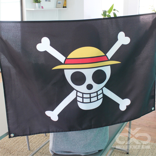 [크렉스아트]원피스 PIRATE FLAG 밀짚모자(루피) 해적기 (해적깃발)